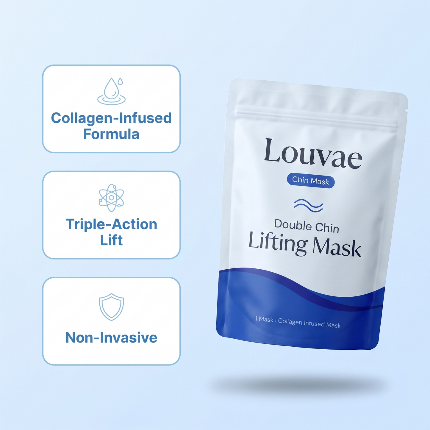 The Louvae Lift™ - Collagen Chin Lift Mask