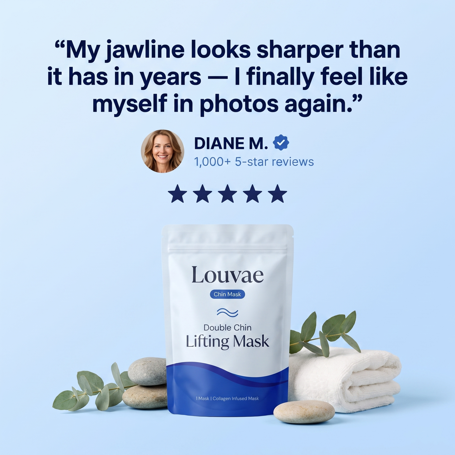 The Louvae Lift™ - Collagen Chin Lift Mask