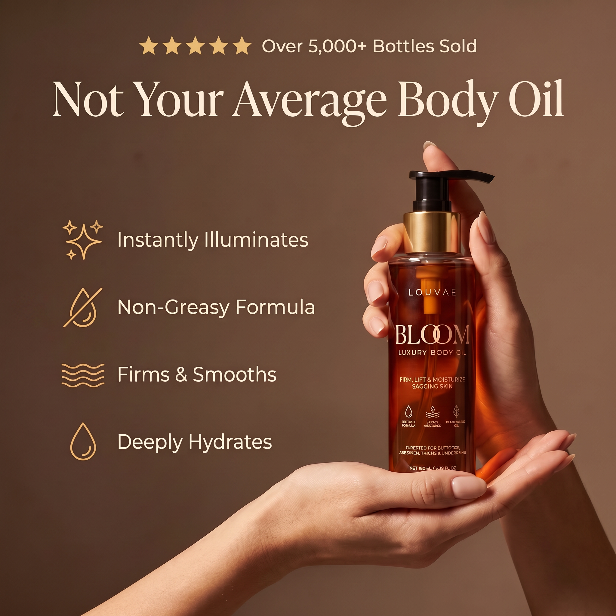 Louvae Bloom - Firming Body Oil 100ml
